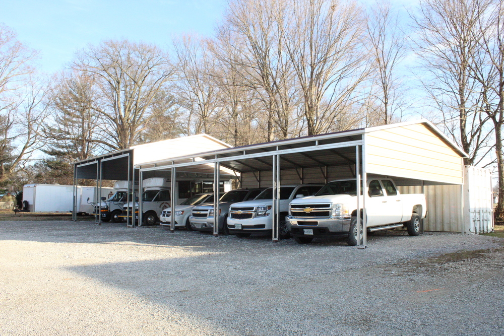 New Carports for District 348 Vehicles
