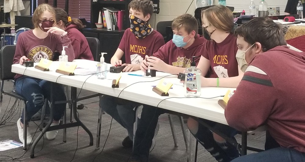 MCJHS Scholar Bowl Competition Begins