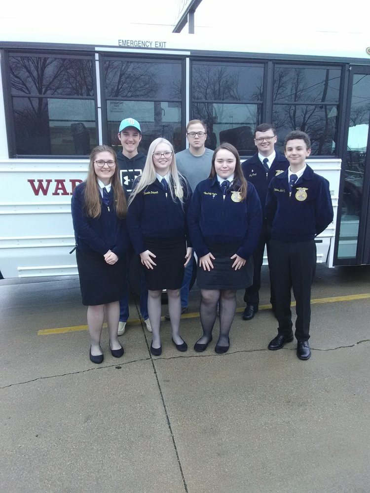 Mt. Carmel FFA Attends Section Public Speaking and Varsity Quizbowl Contests
