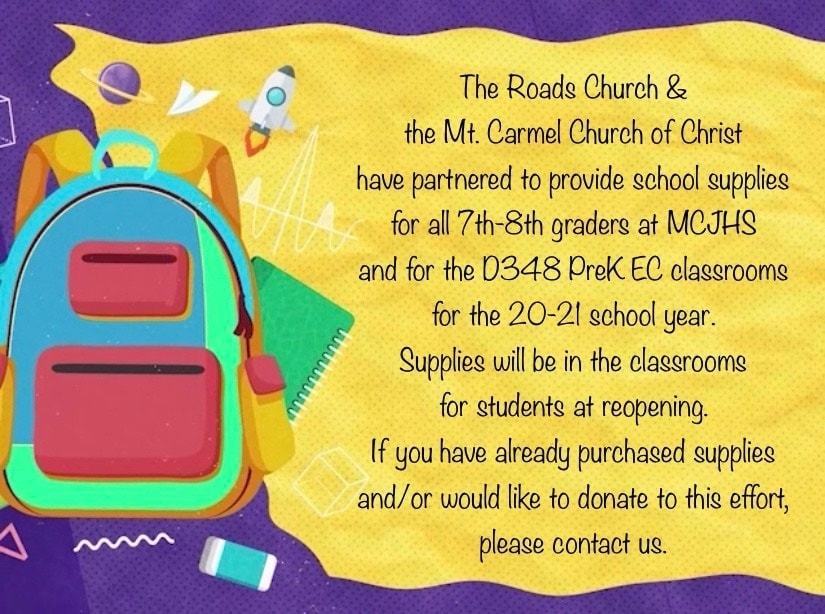 School Supply Donation