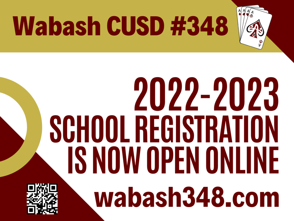 Online registration sign