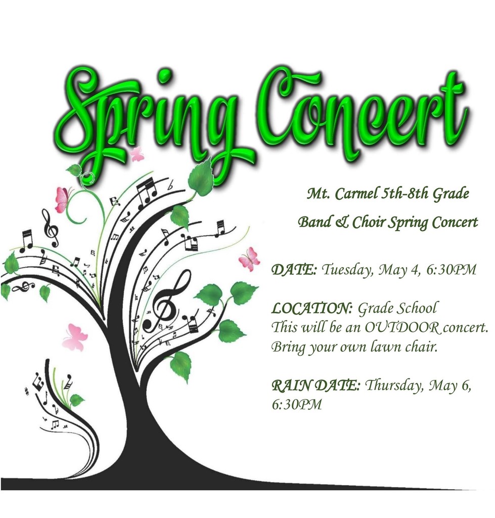 5-8 Band and Choir concert
