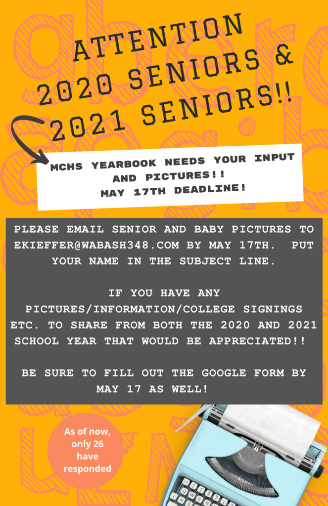 SENIORS in yearbook