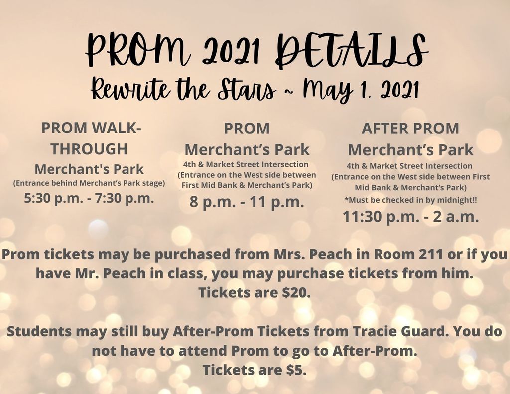 Prom 2021 details