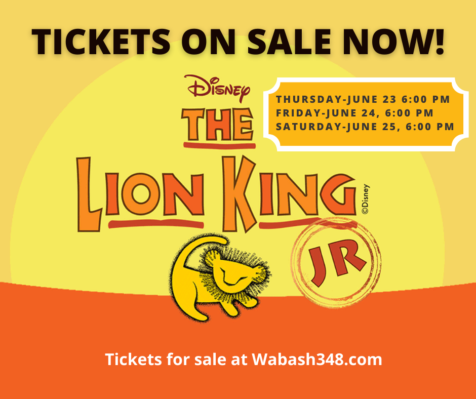 Lion King jr production announcement